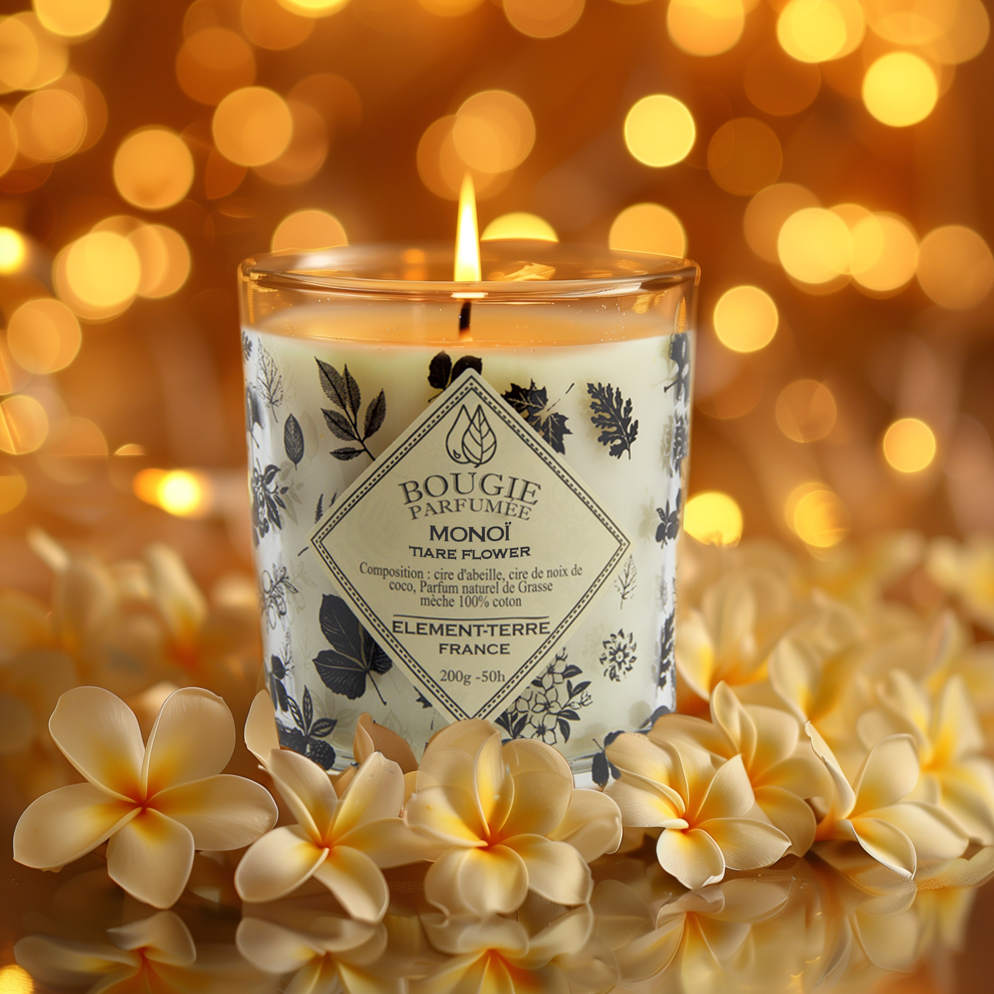 bougie monoï 200g bougie monoï 200g